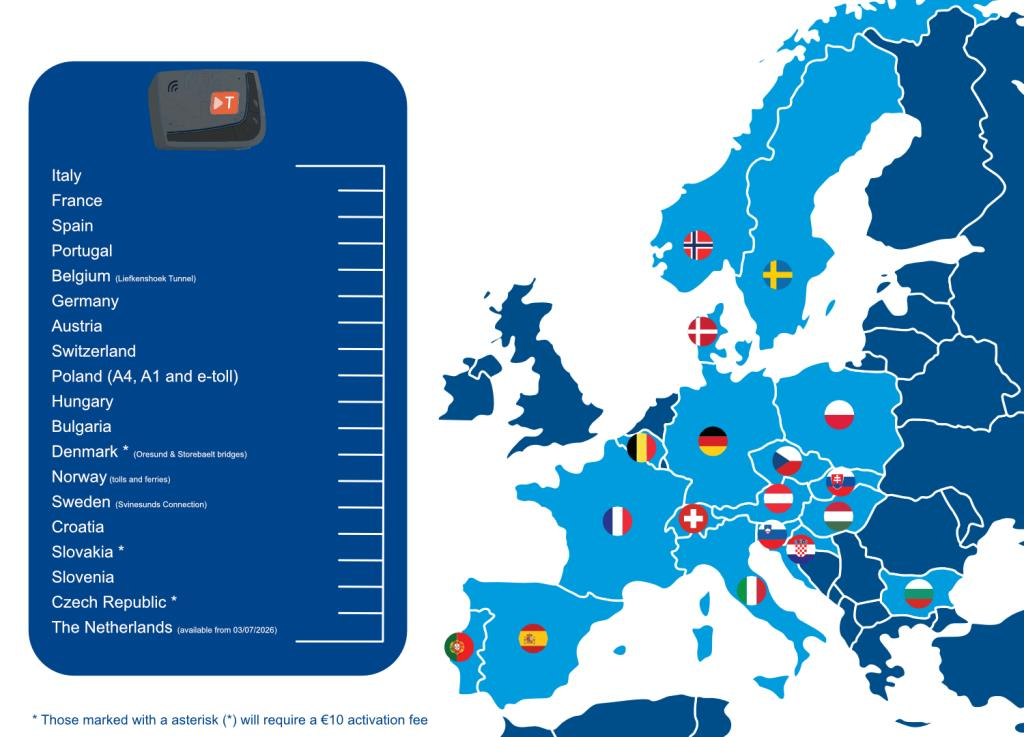 Motorway Tolls – One Box Solution